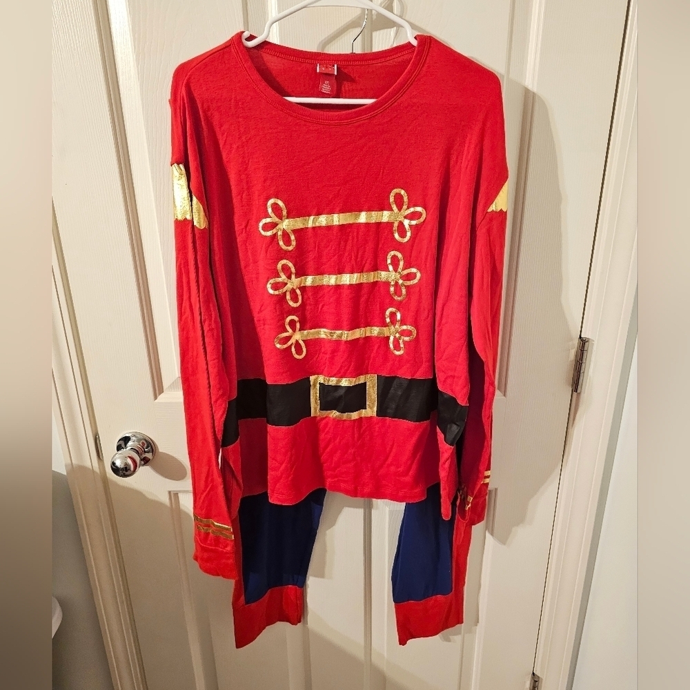 Nutcracker Christmas Pajamas Jammies Family Pjs Red Blue Size XXL - Picture 2 of 5